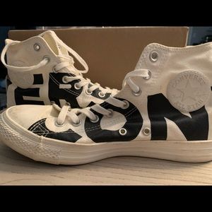 Converse high-tops with patch